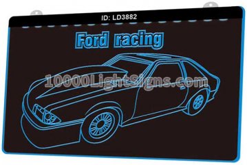 LD3882 Ford Racing Car