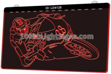LD4128 Honda Motorcycle Rider 28