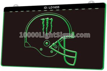 LD1655 Monster Energy Drink Helmet