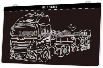LD4309 Wocken Spedition Schwertransports Truck