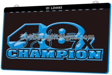 LD4443 7X Champion Jimmie Johnson 48 Lowes Nascar