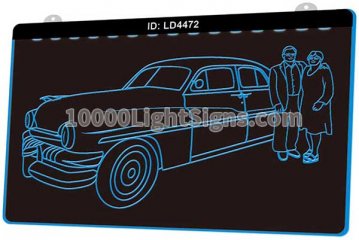 LD4472 Classic Car Man Women