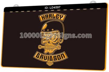 LD4597 Harley Davidson Motor Cycles