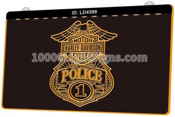 LD4599 Harley Davidson Motor Cycles Police 1