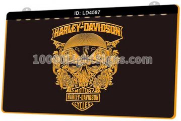 LD4587 Harley Davidson Motor Cycles