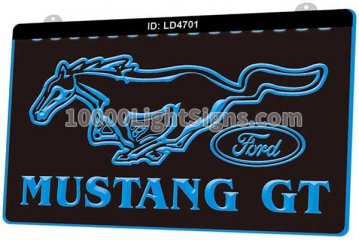 LD4701 Mustang Ford GT Car