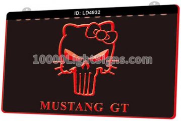 LD4932 Mustang Ford GT Car