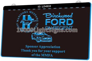 LD4933 Car Mustang Birelwood Ford On Regent