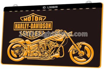 LS0609 Harley Davidson Motor Cycles