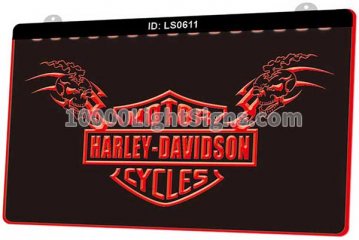 LS0611 Harley Davidson Motor Cycles