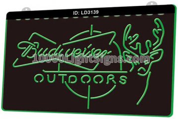 LD3139 Budweiser Beer Outdoors
