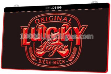 LD3199 Original Lucky Lager Beer