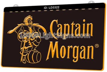 LD3322 Captain Morgan Rum Beer