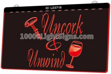 LD3718 Uncork Unwind Wine Bar