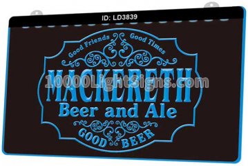 LD3839 Mackereth Beer And Ale