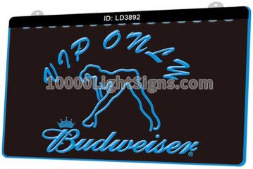 LD3892 Budweiser Exotic Dancer Stripper Bar