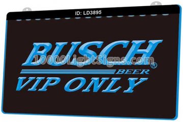 LD3895 Busch Beer Vip Only