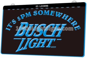 LD3896 Busch Light Beer Its 5PM Somewhere