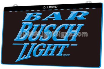 LD3897 Busch Light Beer Its Bar
