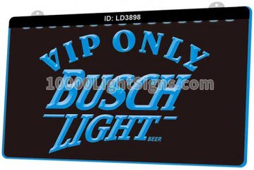 LD3898 Busch Light Beer Vip Only