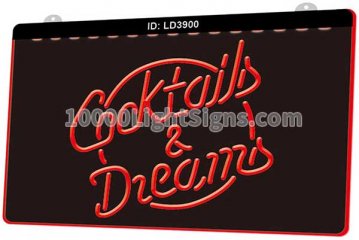 LD3900 Cocktails & Dreams Bar Beer Wine Pub