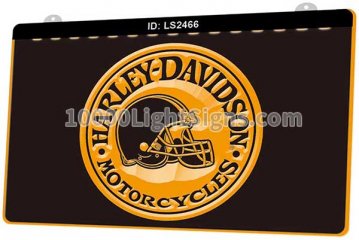LS2466 Harley Davidson Motor Cycles Helmet