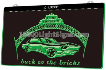 LS2491 Flint Vehicle City Back To The Bricks