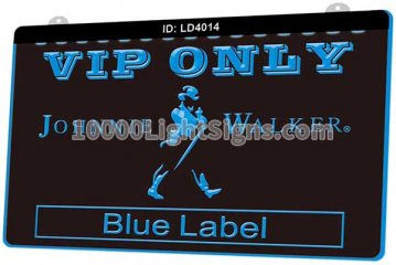 LD4014 Johnnie Walker Whiskey Blue Label Vip Only
