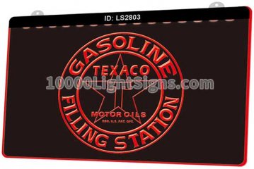 LS2803 Filling Station Texaco Motor Oils