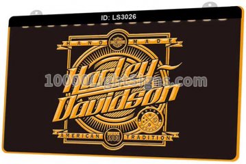 LS3026 Harley Davidson Motor Cycles