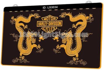 LS3034 Harley Davidson Motor Cycles