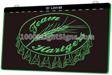 LD4188 Team Hartgers Bottle Cap Drink Beer