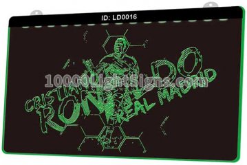 LD0016 Cristiano Ronaldo Real Madrid Footballer Sports