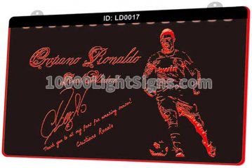 LD0017 Cristiano Ronaldo Real Madrid Footballer Sports