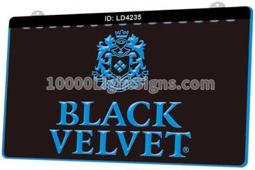 LD4235 Black Velvet Whiskey