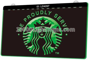 LD4267 Starbucks We Proudly Serve