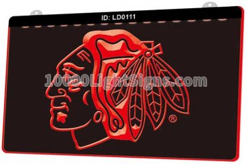 LD0111 Chicago Blackhawks CHI NHL Sports