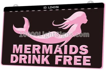 LD4356 Mermaids Drink For Free