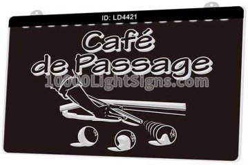 LD4421 Cafe De Passage Billiard
