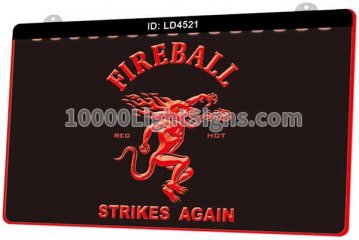 LD4521 Fireball Red Hot Strikes Again