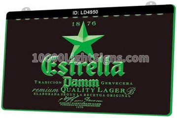 LD4950 Estrella Damm Lager Beer