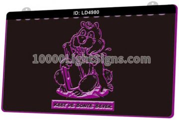 LD4980 Beaver Drunk Keet De Bonte Bever