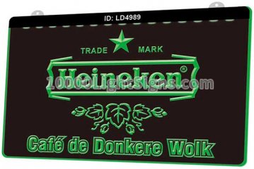 LD4989 Heineken Beer Cafe De Donkere Wolk
