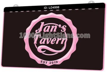 LD4998 Beer Wine Jans Tavern Bar Pub