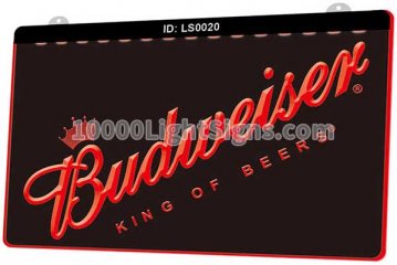 LS0020 Budweiser Beer Bar Pub Club