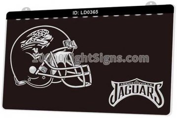 LD0365 Jacksonville Jaguars AFC NFL Helmet Sports