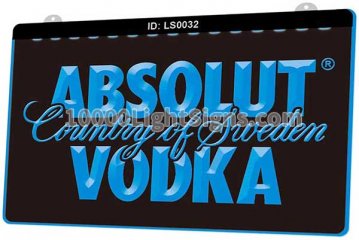 LS0032 Absolut Vodka Country Of Sweden Bar