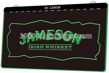 LS0039 Jameson Irish Whiskey Bar Club Pub