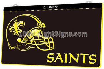 LD0370 New Orleans Saints NFC NFL Helmet Sports