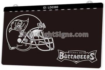 LD0380 Tampa Bay Buccaneers NFC NFL Helmet Sports